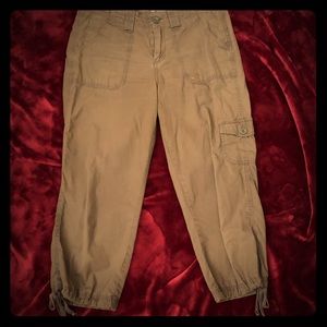Bass dark army green cargo pants